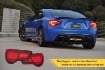 Picture of TOMS Red LED Taillights (USDM Spec, DOT APPROVED ) - 2013-2020 BRZ/FR-S/86