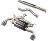 Picture of MXP SP Dual Tip Cat back Exhaust w/ Burnt Tips - 2013-2020 BRZ/FR-S/86