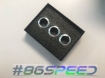 Picture of 86 Speed Dual Climate Control A/C Knob Cover Set - 2013-2020 BRZ/FR-S/86