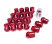 Picture of DURA-NUT L32 STRAIGHT TYPE 12X1.25 16 LUG + 4 LOCK SET -  RED ALMITE