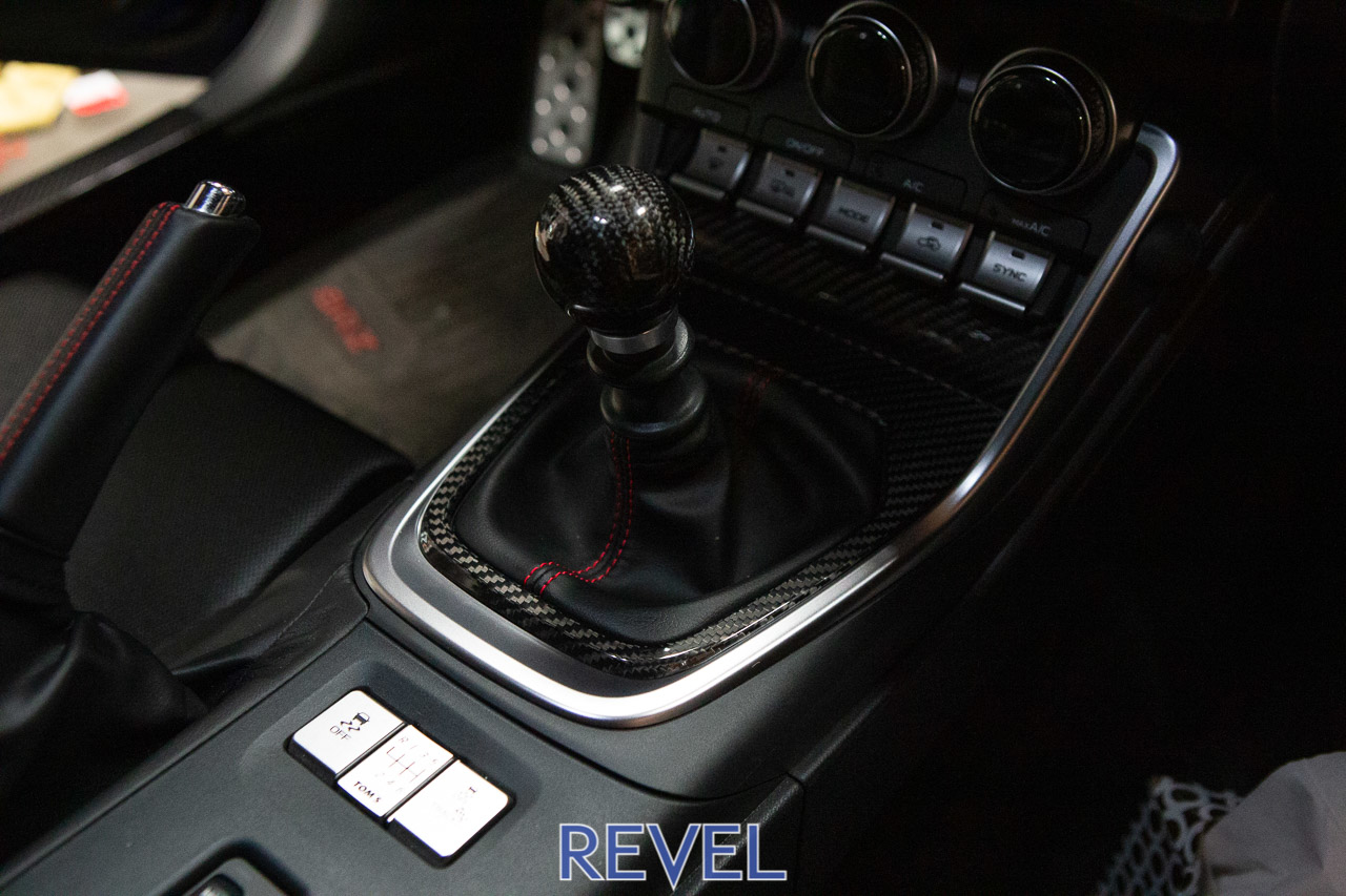Revel GT Dry Carbon Manual Shifter Panel Cover | 2016-2018 Mazda MX-5 Miata MT (1TR4GT0AM20) main image 0
