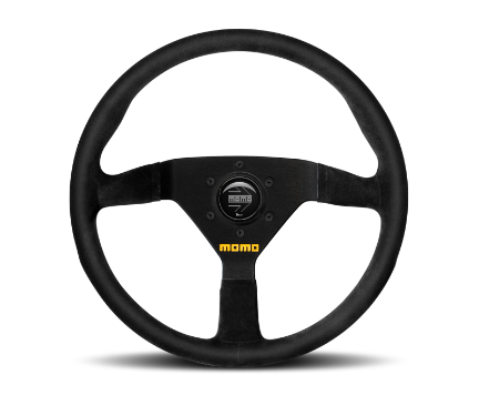 Picture of Momo MOD78 Black Suede/Leather Steering Wheel