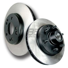 Picture of Centric Brake Rotors - Premium - Solid (Rear) disc BRZ