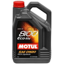 Picture of 0w20 - MOTUL Motor Oil - 8100 Series   Size: 5L Jug (1.3 gal)