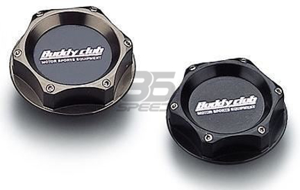 Picture of Buddy Club Racing Spec Oil Cap  Color (Black) (DISCONTINUED)