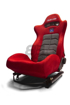 Picture of Buddy Club Seats - Racing Spec Sport Reclinable  Color: Black