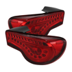 Picture of Spyder LED Taillights Red FRS/BRZ/86