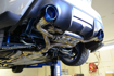 Picture of MXP SP Dual Tip Cat back Exhaust w/ Burnt Tips for FRS/BRZ/86