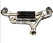 Picture of MXP SP Dual Tip Cat back Exhaust w/ Burnt Tips for FRS/BRZ/86