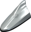 Picture of 10 Series Beat Sonic Shark Fin Antenna Scion 10 Series - FDA43 - Silver Ignition