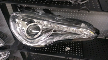 Picture of Winjet JDM-Style Series 10 FRS Headlights with LED Day-Time Running Light (Chrome)