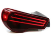 Picture of Helix Tribar FRS/GT86/BRZ taillights -RED LENS Black Housing (DISCONTINUED)
