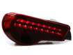 Picture of Helix Tribar FRS/GT86/BRZ taillights -RED LENS Black Housing (DISCONTINUED)