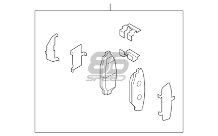 Picture of Toyota Rear Pad Kit