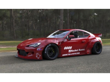 Picture of Greddy X Rocket Bunny V2 Rear Over Fenders-FRS/86/BRZ