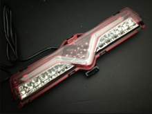 Picture of Valenti Style Reverse Bar Clear/Red White Bar - CR2