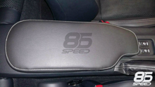 Picture of Silver Stitched GT86 Armrest - RHD