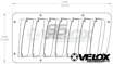 Picture of Verus FR-S / BRZ / GT86 - Slanted Hood Louver Kit (Black)