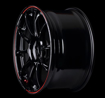 Picture of Volk ZE40 Time Attack Edition 17x9.0 +44 5x100 Black/Red (Face 3) (1 PC) (DISCONTINUED)