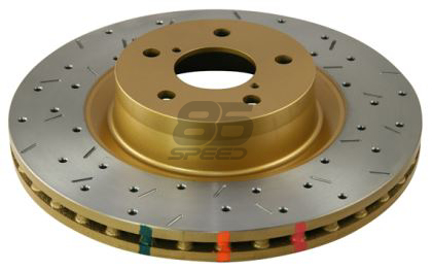 Picture of DBA T3 Drilled & Slotted 4000XS Series Rotor (Front)