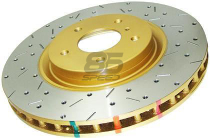 Picture of DBA Drilled & Slotted 4000XS Series Rotor (Front / Performance Package)