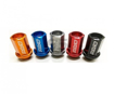 Picture of Rays Dura-Nut L42 12x1.25 Straight Type Red Alumite Lug Nuts w/Locks
