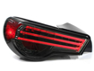 Picture of Helix Tribar FRS/GT86/BRZ taillights -Clear/Smoke/Red Reflector (DISCONTINUED)
