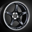 Picture of SSR GTX03 18x9.5 +38 5x100 Black Graphite Wheel