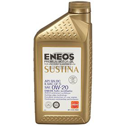 Picture of ENEOS SUSTINA Premium Synthetic Motor Oil 0W-20 (1qt) (DISCONTINUED)