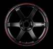 Picture of Volk TE37 SAGA Time Attack Edition 18x8 +44 5x100 Black/Red (Face 1) (DISCONTINUED)