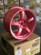 Picture of Gram Lights 57CR 18x9.5 5x100 +38 Sakura Pink Wheel