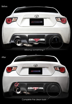 Picture of Tomei Carbon Rear Bumper Cover (Right) 13+  FRS / BRZ