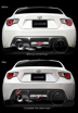 Picture of Tomei Carbon Rear Bumper Cover (Left) 13+ FRS / BRZ