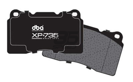 Picture of DBA - XP+735 Circuit Performance  Brake Pads (FRONT) FRS/BRZ/86 Vented Rear Disc (SUPERSEDED)