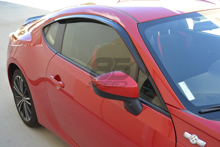 Picture of H.I.C. Side Window Visors Smoked (Set of 2) - 2013-2020 BRZ/FR-S/86