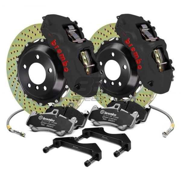 BREMBO Sport Max Brake Set Front Axle with Slotted Sports Brake
