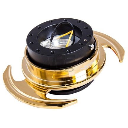 Picture of NRG Quick Release Kit Gen 3.0-Black/Gold