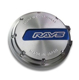 Picture of Gram Lights 57CR/57DR Chrome/Blue Logo Center Cap