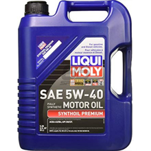 Picture of LIQUI MOLY 5L Synthoil Premium Motor Oil SAE 5W-40
