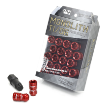 Picture of Project Kics Monolith T1/06 Lug Nuts - 12x1.25 - Red