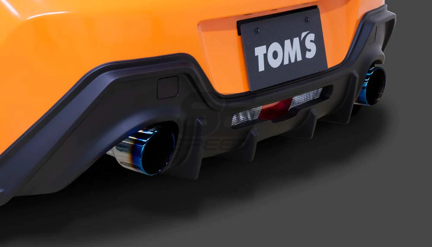 Picture of TOMS EXHAUST SYSTEM "TOMUS BARREL" TITANIUM 2 TAIL FOR TOYOTA 86 ZN8