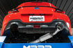 Picture of MBRP 3" Cat-Back Single Rear Exit Burnt Tips BRZ/GR86/FRS/GT86 (Early Pre Release)