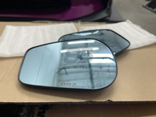 Picture of Concave Polarized *BRZ logo* blind spot split mirrors (pair)