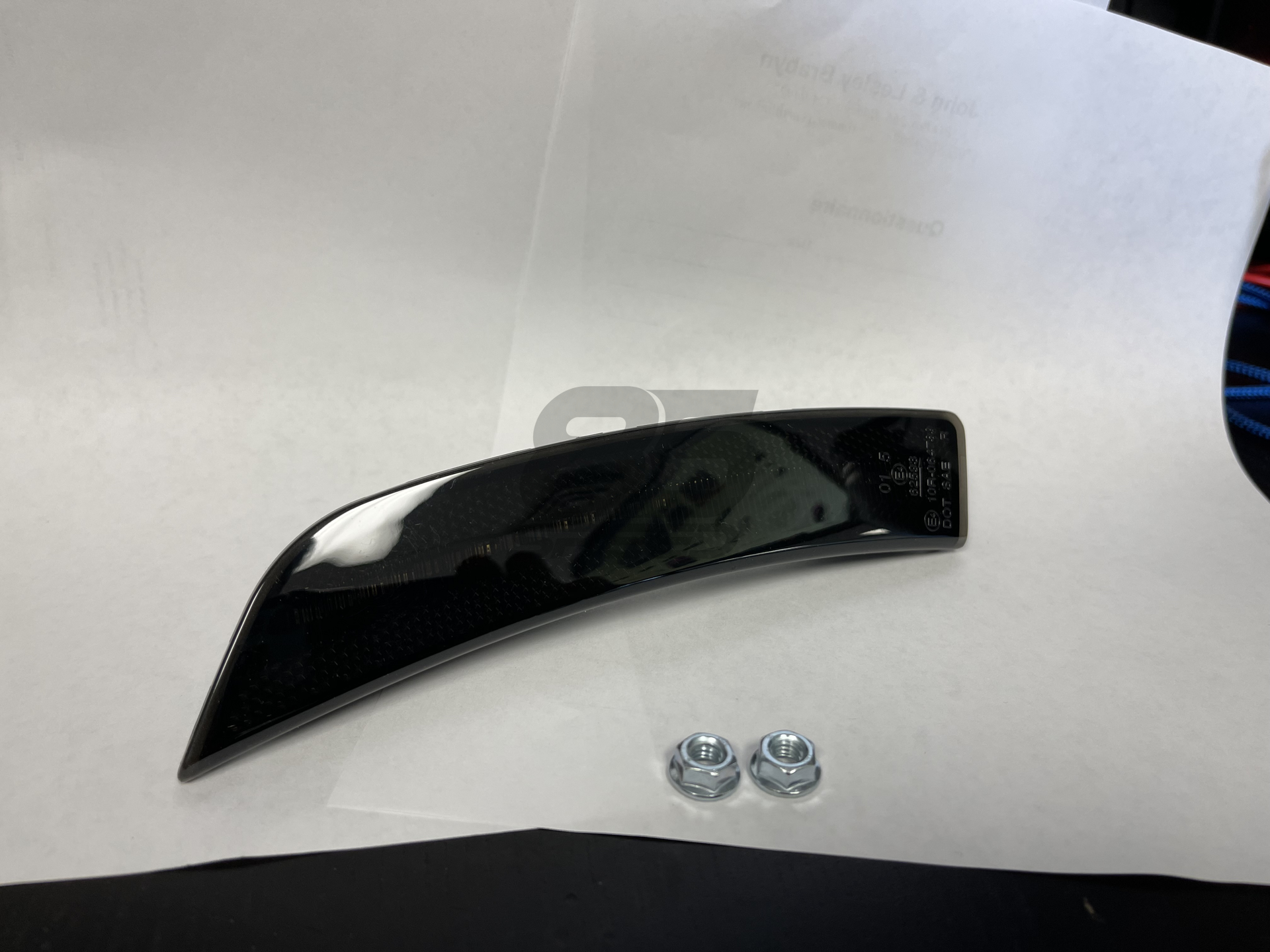 Ynei Tail Light Smoked Cover For GR86 Subaru BRZ 2022-2025 – Black Overlay Lens, Self-Adhesive