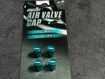 Picture of Project Mu Green Valve Stem Cap Set