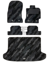 Picture of HKS BRZ/FR-S Mono-Tone Oil Splash Pattern Floor Mat Set - 2013-2020 BRZ/FR-S/86